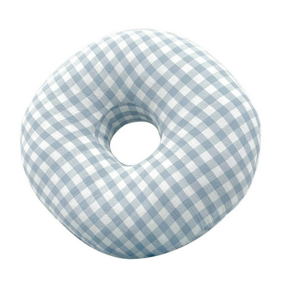 Round Cushion Pillow with Ear Hole for Side Sleepers,Relief in Ears Enhances Side Sleeping Experience Comfort Support