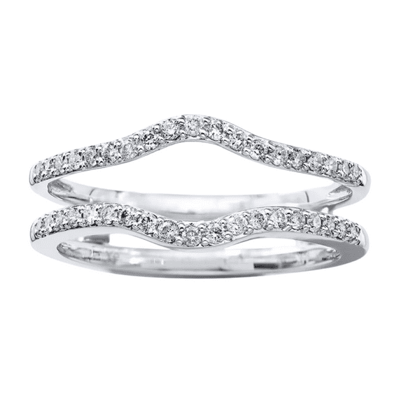 Round Cut Diamond Ring Guard Enhancer, Wedding Ring Band, 925 Sterling Siilver, Antique Women Guard Band, Stackable Ring, Custom Ring