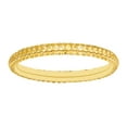 thumbnail image 1 of AFFY Round Cut Simulated Yellow Sapphire Full Eternity Band Ring In 14K Solid Yellow Gold, 1 of 1