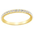 thumbnail image 1 of AFFY Round Cut White Natural Diamond Anniversary Band Ring In 14K Solid Yellow Gold (0.37 Ct) By, 1 of 1