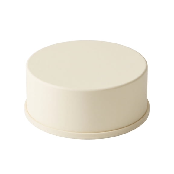 Round Deep Cheese Cake Pan French Baking Mold Dessert Maker Cookie Baking Tray Kitchen Baking Accessory For Birthday Parties And Family Dinners , 1Pack White
