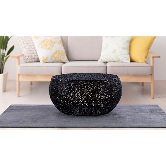 Round Desk - Casted Aluminum - Contemporary Setting - Be Perfect Addition