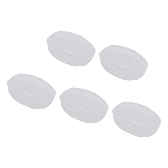 Round Desk Organizers For Small Office Supplies Open Top Design Nonslip Base