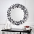 thumbnail image 1 of Round Diamond Jeweled Wall Mirror, 1 of 3
