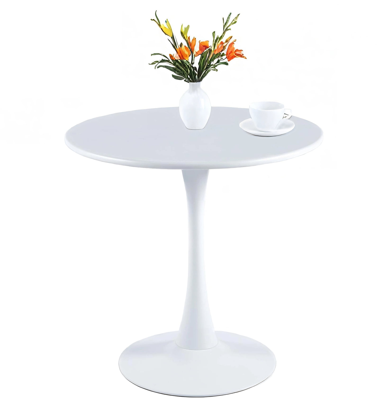 Round Dining Table, 24" Tulip Table Kitchen Table Modern Dining Table ...