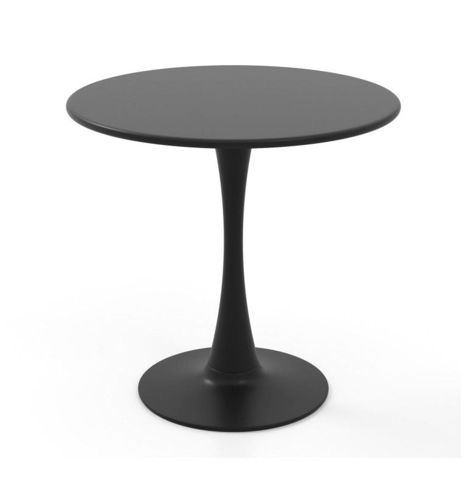 Round Dining Table 31.5 Inch, Metal Kitchen Table for Small Spaces ...