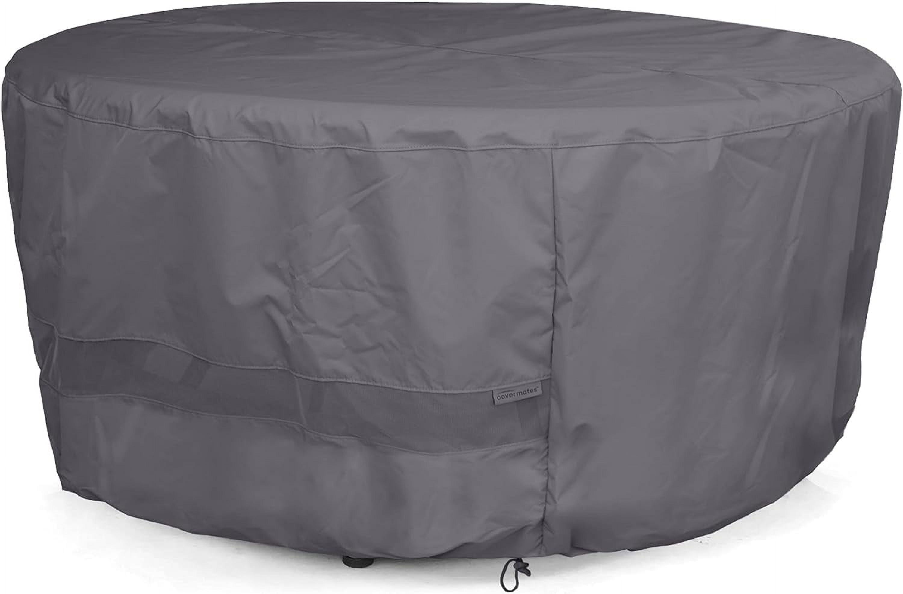 Round Dining Table Cover WaterResistant Polyester, Mesh Ventilation