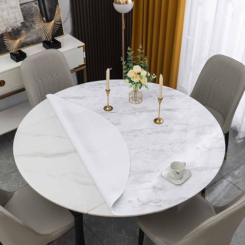 Round Dining Table Protector Tablecloth Cover Desk Top Pad Mat for Kitchen Coffee Marble End Bed Sofa Side Bistro Bar Night Stand Dinner Table (C,24 Inch Round)$$Home Decor, Kitchen, & Other