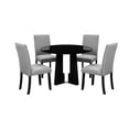 thumbnail image 1 of Round Dining Table for 4, Modern Kitchen Dining Table, 43 Inch Round Dining Table for Kitchen Living Room, 1 of 13