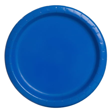 Round Dinner Plates 8 - 5/8" 8/Pkg - Royal Blue