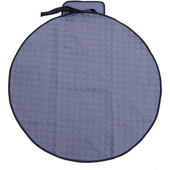 Round Dog Pad for Playpen Pet Pee Pads for Puppy Reusable Washable Whelping Liner Furniture Protection Machine Wash Waterproof Play Pen Mat for Kitten Guinea Pig Bunny and Hamster 36 Inch 1 Pack