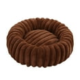 thumbnail image 1 of Round Donut Dog Beds for Small Dog, Calming Bed Round Cute Puppy Bed with Non-Slip Bottom, Fluffy Washable Pet Bed for Puppy and Kitten, 1 of 7