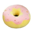 thumbnail image 1 of Round Donut Pillow, Print Decorative Comfortable Soft Plush Funny Food Shaped Pad Seat Back Stuffed Cushion Adult and Kids for Couch Chair Floor Sofa, 1 of 6