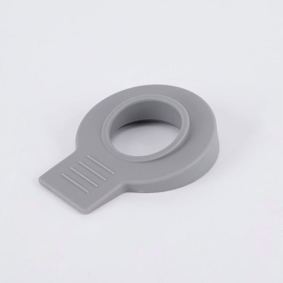 Round Door Wedge Stoppers - 2 Pack, Stackable Door Wedge Blocking Devices for Home and Office Use