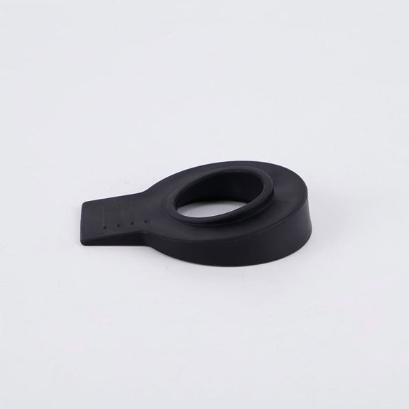 Round Door Wedge Stoppers - 2 Pack, Stackable Door Wedge Blocking Devices for Home and Office Use