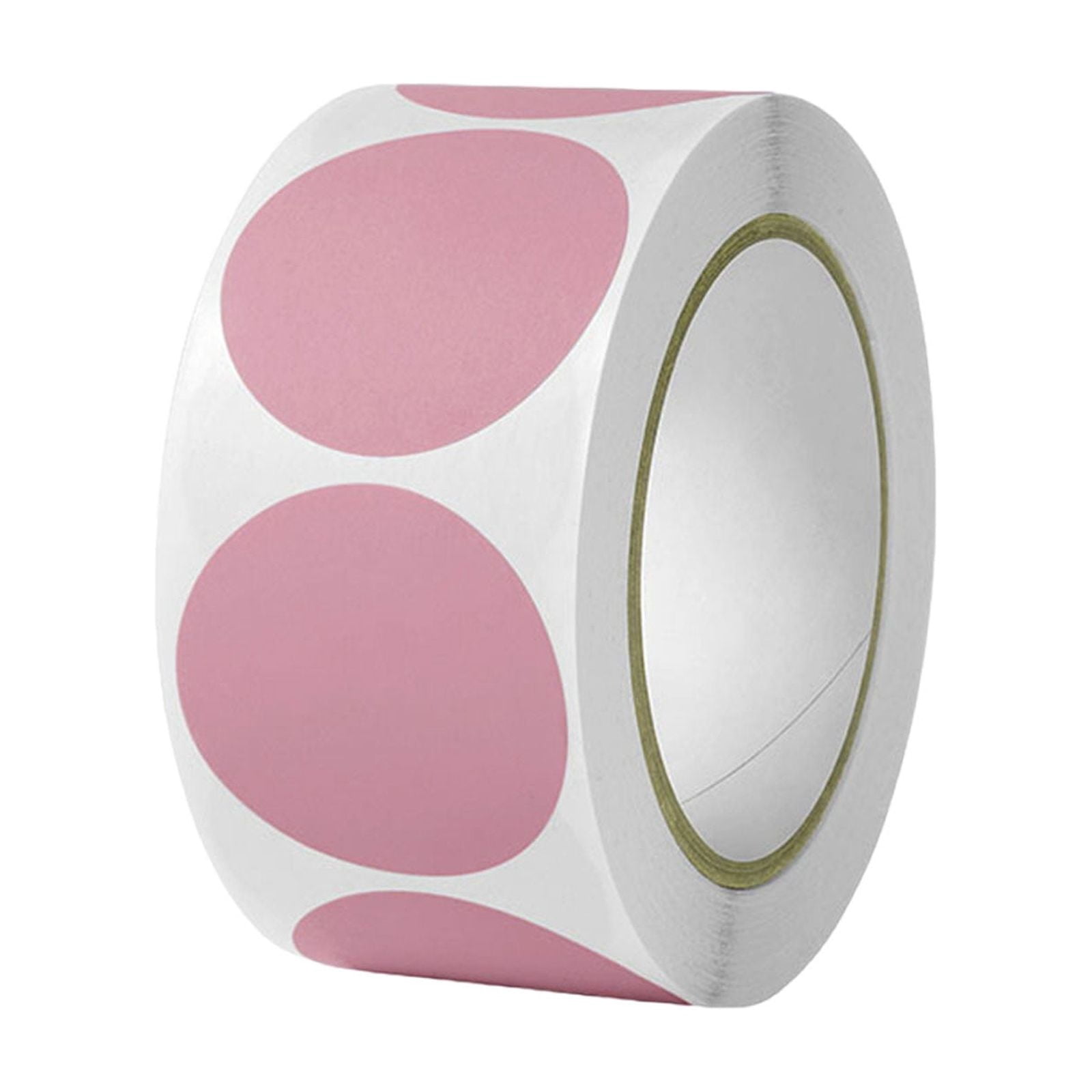 Round Trident Sticker Round Dot Stickers Roll, Self Adhesive Blank Circle Coding Labels ...