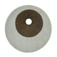 thumbnail image 1 of Round Double Layer Wall Decor Ribbed Finish - 2 Pack, 1 of 3