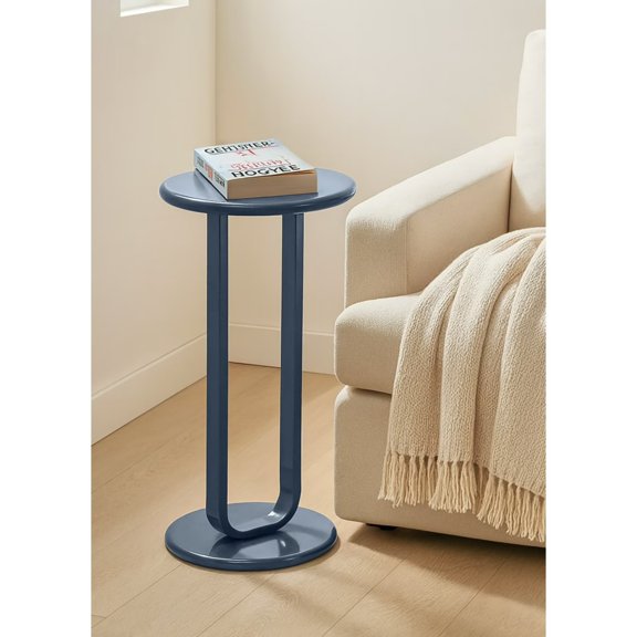 Round DrinkTable, Indigo