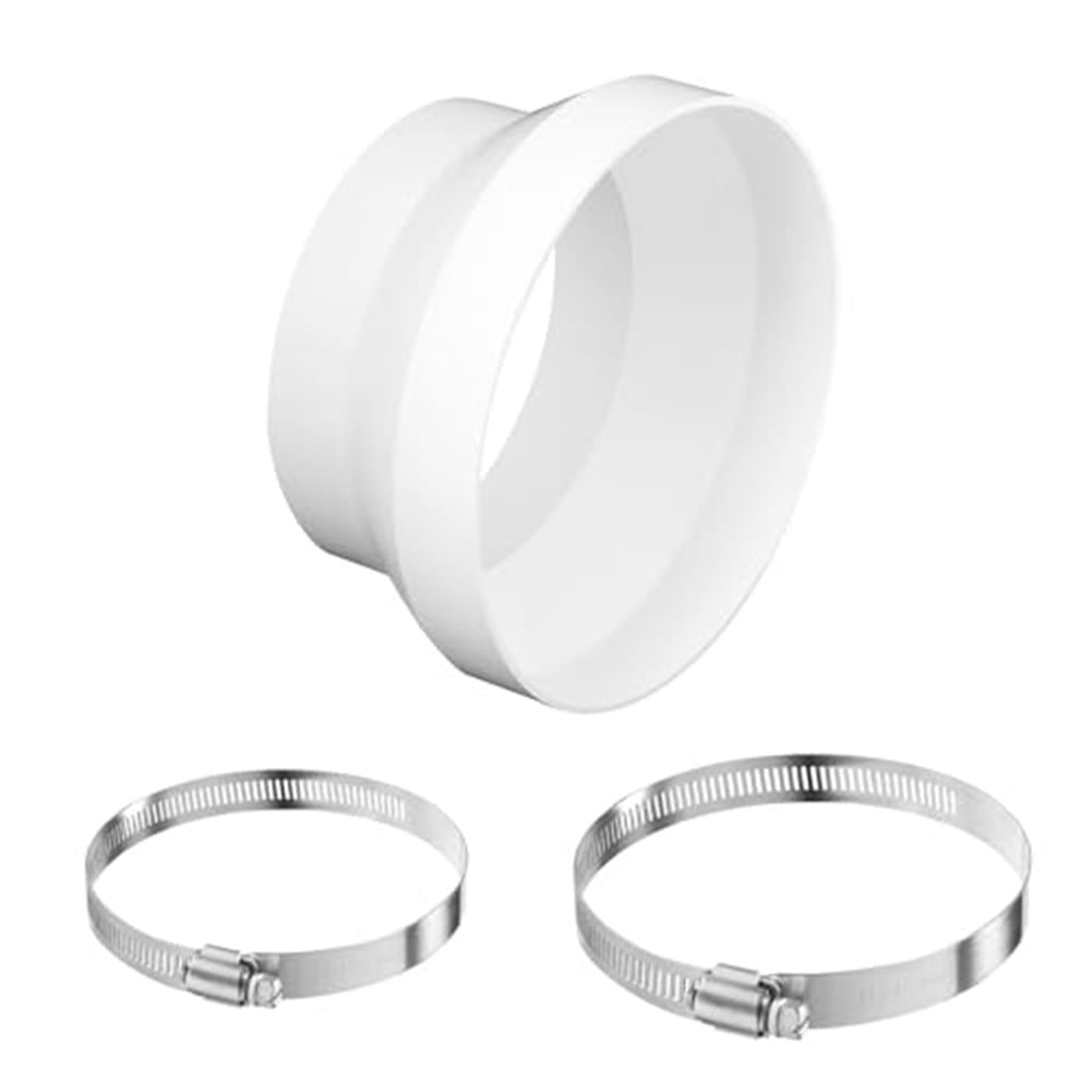 Round Ducting Reducer Pipe Connect Joint 150mm to 100mm with Stainless