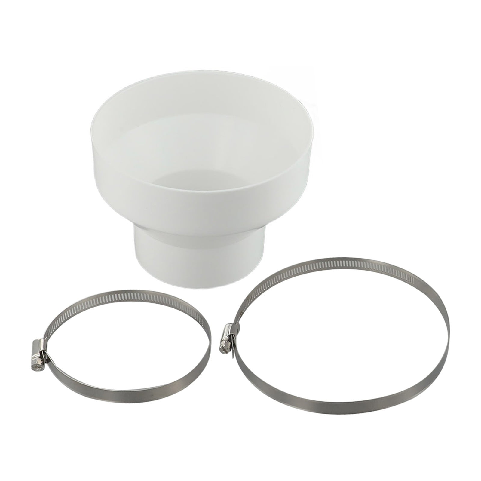 Round Ducting Reducer Pipe Connect Joint 150mm To 100mm with Stainless