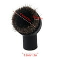 thumbnail image 1 of Round Dusting Brush Attachment, 32mm Inner Diameter, Plastic & Hose Hair, for Vacuum Cleaners, Cleans Electronics & Musical Instruments, Efficient Dust Removal, 1 of 5