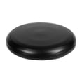thumbnail image 1 of Round Elastic PU Leather Stool Cover Synthetic Bar Stool Seat Cover Slipcover Dinning Chair Cover--Black, 1 of 7