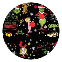 Round Elastic Tablecloth,Reusable Washable Table Cover,Table Cloth Fits 36"-44" Round Tables for Dinner Outdoor Picnic Flowers