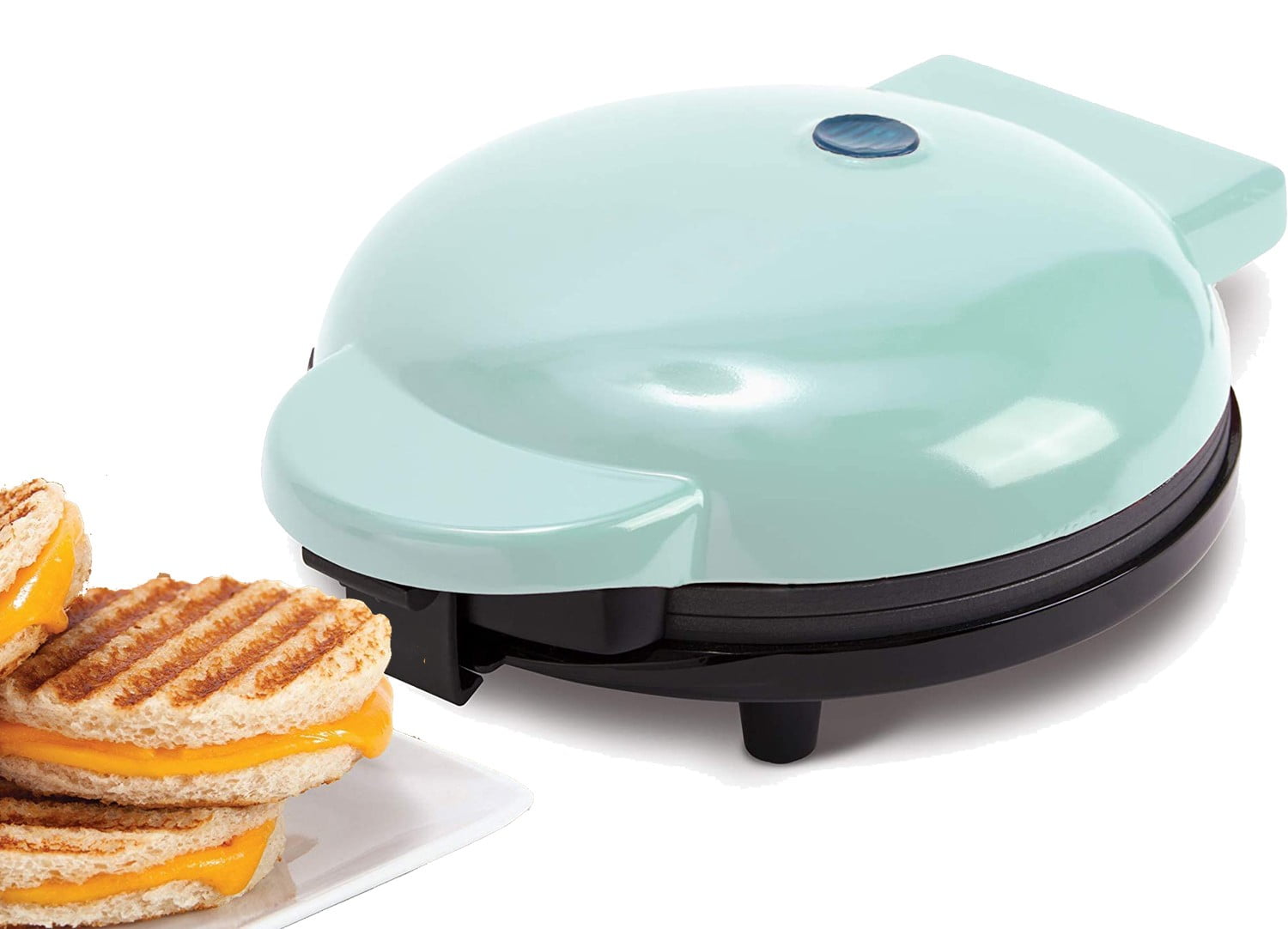 Round Electric Griddle for Breakfast Pancakes Quesadillas Eggs & Snacks