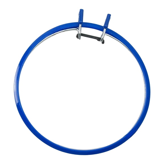 Round Embroidery Hoop Adjustable Crosses Stitching Hoop Plastic Embroidery Frame Sewing Tool for Craft Enthusiasts