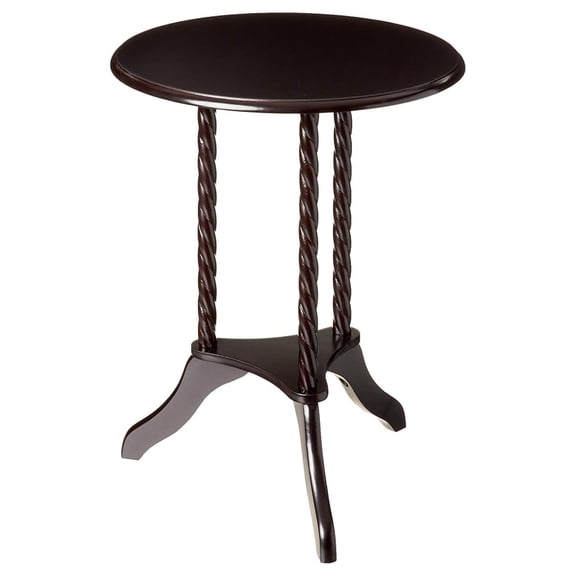 Round End Table, Frenchi Home Furnishing Side Table, Living Room Accent Table, Small Coffee Table, Modern Minimalist Design, 22 Inch Diameter