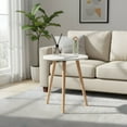 thumbnail image 1 of Round End Table for Living Room - Small Space Accent Table, 1 of 8