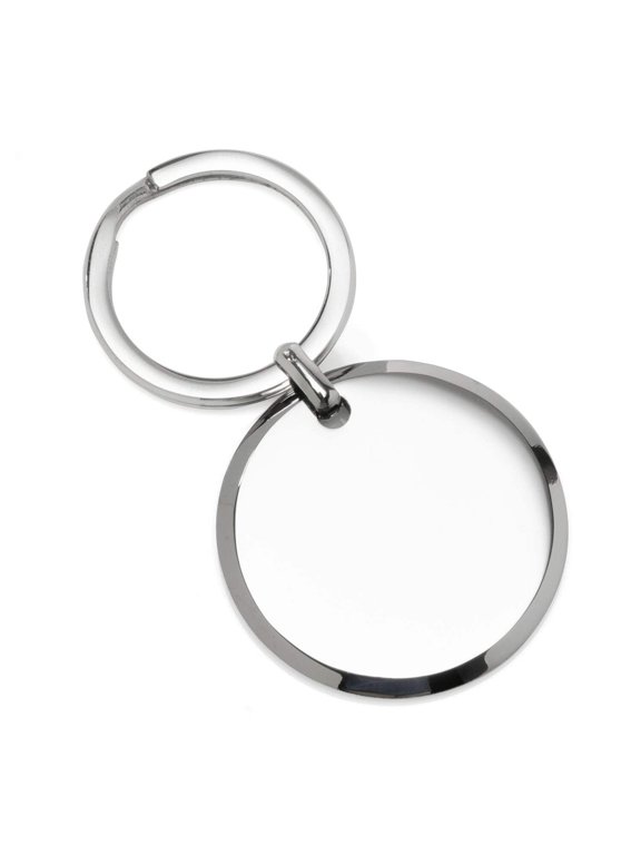 Round Engravable Stainless Steel Key Chain