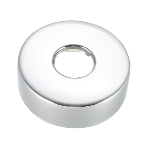 Round Escutcheon Plate, 61x18mm Stainless Steel Chrome Plating for 21mm Diameter Pipe 2Pcs