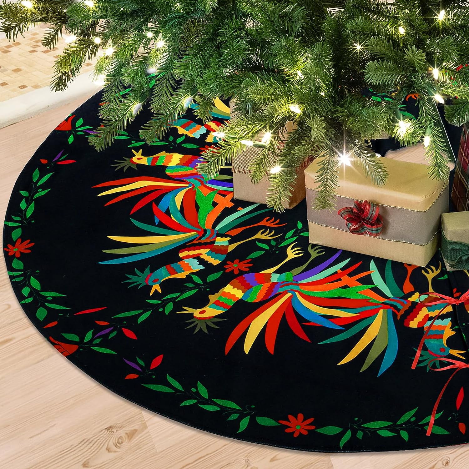 Mexican Christmas Tree Skirt 