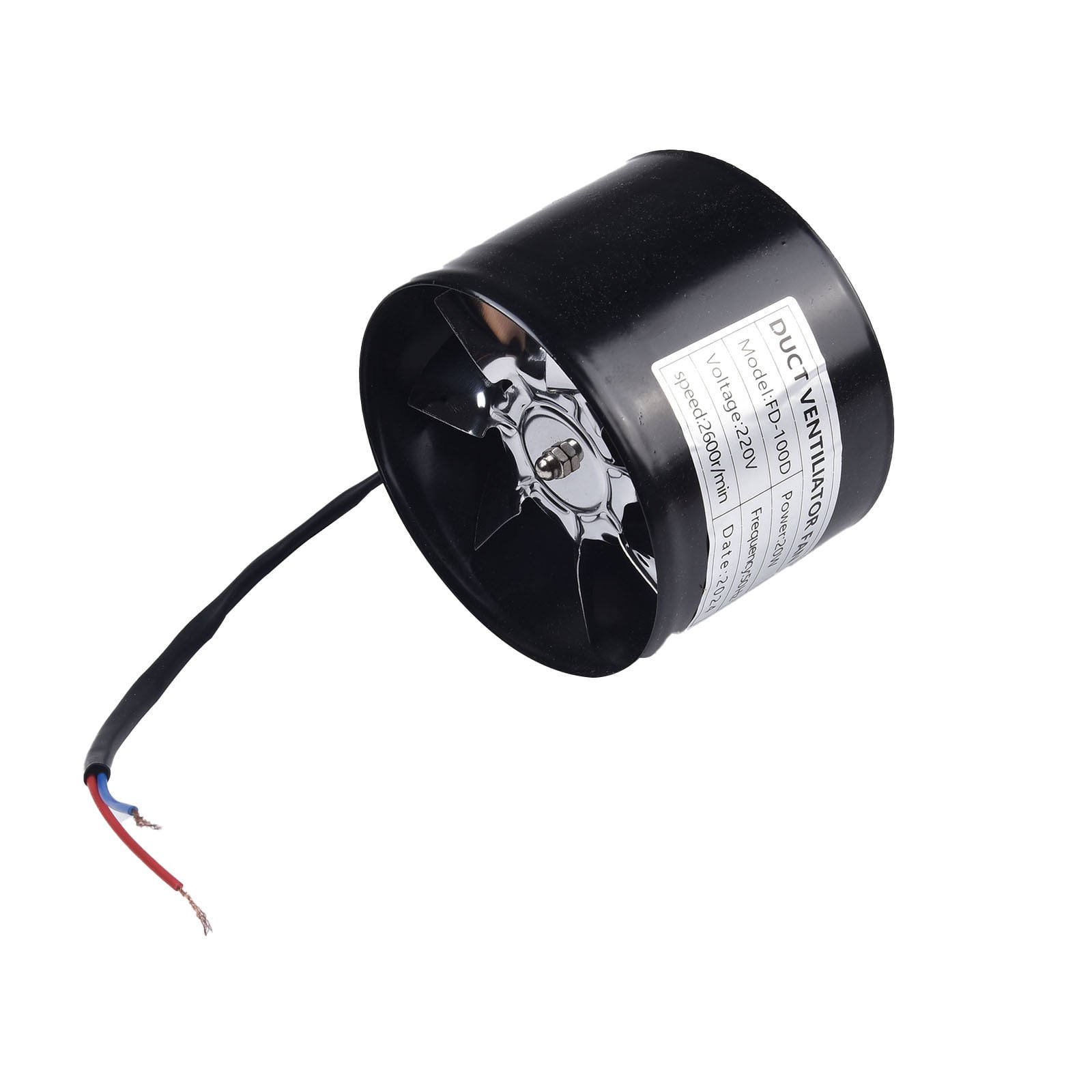 Round Exhaust Fan Duct Exhaust Fan Home Kitchen Powerful Cylinder Rental Oil Fume Exhaust Fan Smoke Exhaust Fan