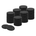 thumbnail image 1 of Round Felt Furniture Pads, 60Pack 1" Dia x 0.12" Thick Adhesive Backed Felt Non-slip Anti-scratch Felt Pads Chair Leg Protectors for Protecting Hardwood Floor, Black, 1 of 7