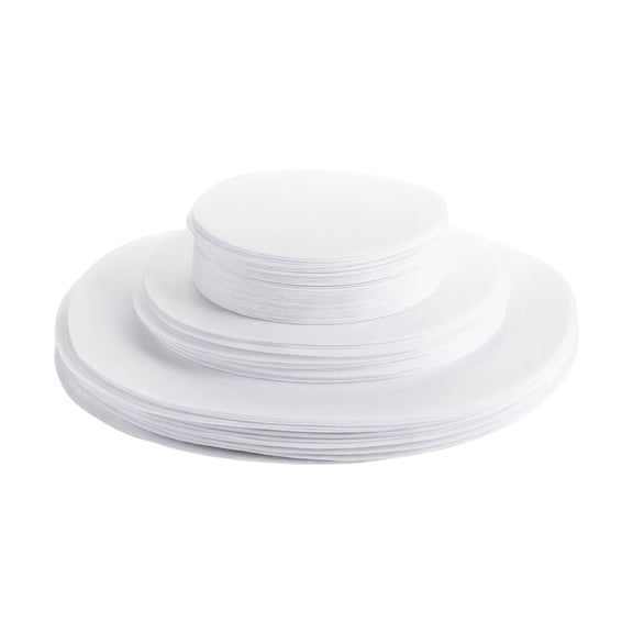 Round Felt Plate and Pan Separator Pads Soft Cushion Dividers for Protecting Cookware and Dishware from Scratches During Storage Kitchen Organization Surface Protectors White