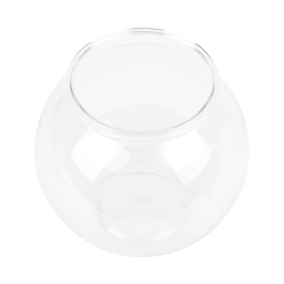 Round Fish Bowl, Sturdy Plastic Fish Tanks For Decorations For Desk L