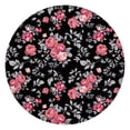 thumbnail image 1 of Round Fitted Tablecloth with Elastic Edges Fits 36"-44" Round Tables Pioneer Colorful Floral Waterproof Table Cover Washable Indoor and Outdoor for Party Kitchen Dinner Banquet Patio Picnic, 1 of 7