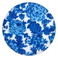 thumbnail image 1 of Round Fitted Tablecloth with Elastic Edges Fits 36"-44" Round Tables Pioneer Colorful Floral Waterproof Table Cover Washable Indoor and Outdoor for Party Kitchen Dinner Banquet Patio Picnic, 1 of 7