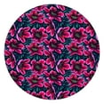 thumbnail image 1 of Round Fitted Tablecloth with Elastic Edges Fits 36"-44" Round Tables Pioneer Colorful Floral Waterproof Table Cover Washable Indoor and Outdoor for Party Kitchen Dinner Banquet Patio Picnic, 1 of 7