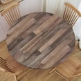thumbnail image 1 of Round Fitted Tablecloth With Elastic,Outdoor Table Cover,Elastic Edge Design,Suitable for Round Tables Ranging from 52in,Anti Wrinkle and Scratch Resistant,Easy Clean & Stain Resistant, 1 of 4