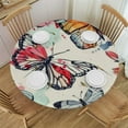 thumbnail image 1 of Round Fitted Tablecloth Round Table Cloth, 1 of 8