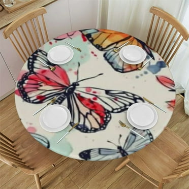 Round Fitted Tablecloth Round Table Cloth