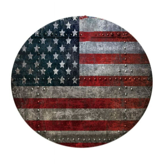 Round Fitted Tablecloth (Table Cover) Elasticized Tablecloth Great for Protecting Your fine Tables and Table Linen, 55 Inches