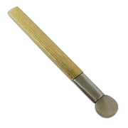 Round Flat Agate Burnisher Metal Clay Jewellers 22cm shaping craft tool