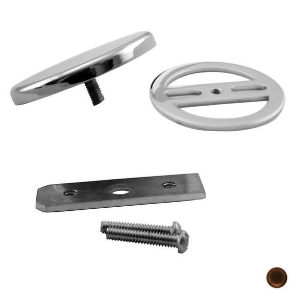 Round Floating Faceplate - Antique Bronze