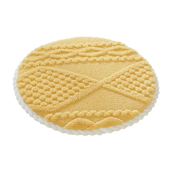 Round Floor Cushion 12x12 Inch Plush Chair Pad Non Slip Seat Cover Yoga Meditation Pillow Stool Cover Indoor Outdoor Use meditation seat