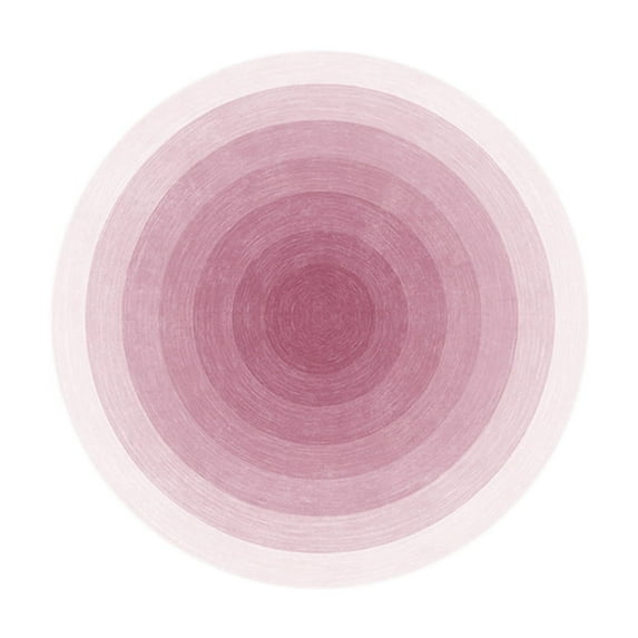 Round Floor Mat Non-Slip Quick Dry Soft Comfort Cushion Easy To Clean Lint Resistant