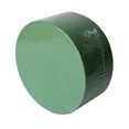 thumbnail image 1 of Round Floral Foam,Green Wet Foam Block,Wet Florist Floral Foam Block Flower Arrangement Supplies for Wedding Aisle Flowers,Party Decoration 20.5x4cm，Dark Green, 1 of 5